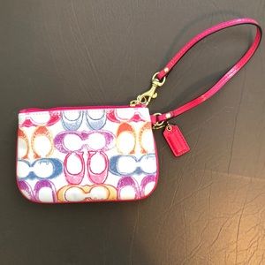 COACH wristlet